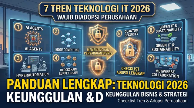7 Tren Teknologi IT 2026 yang Wajib Diadopsi Perusahaan untuk Memenangkan Persaingan Bisnis