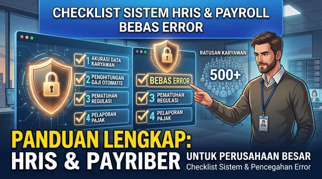 Checklist Sistem HRIS & Payroll Bebas Error untuk Perusahaan dengan Ratusan Karyawan