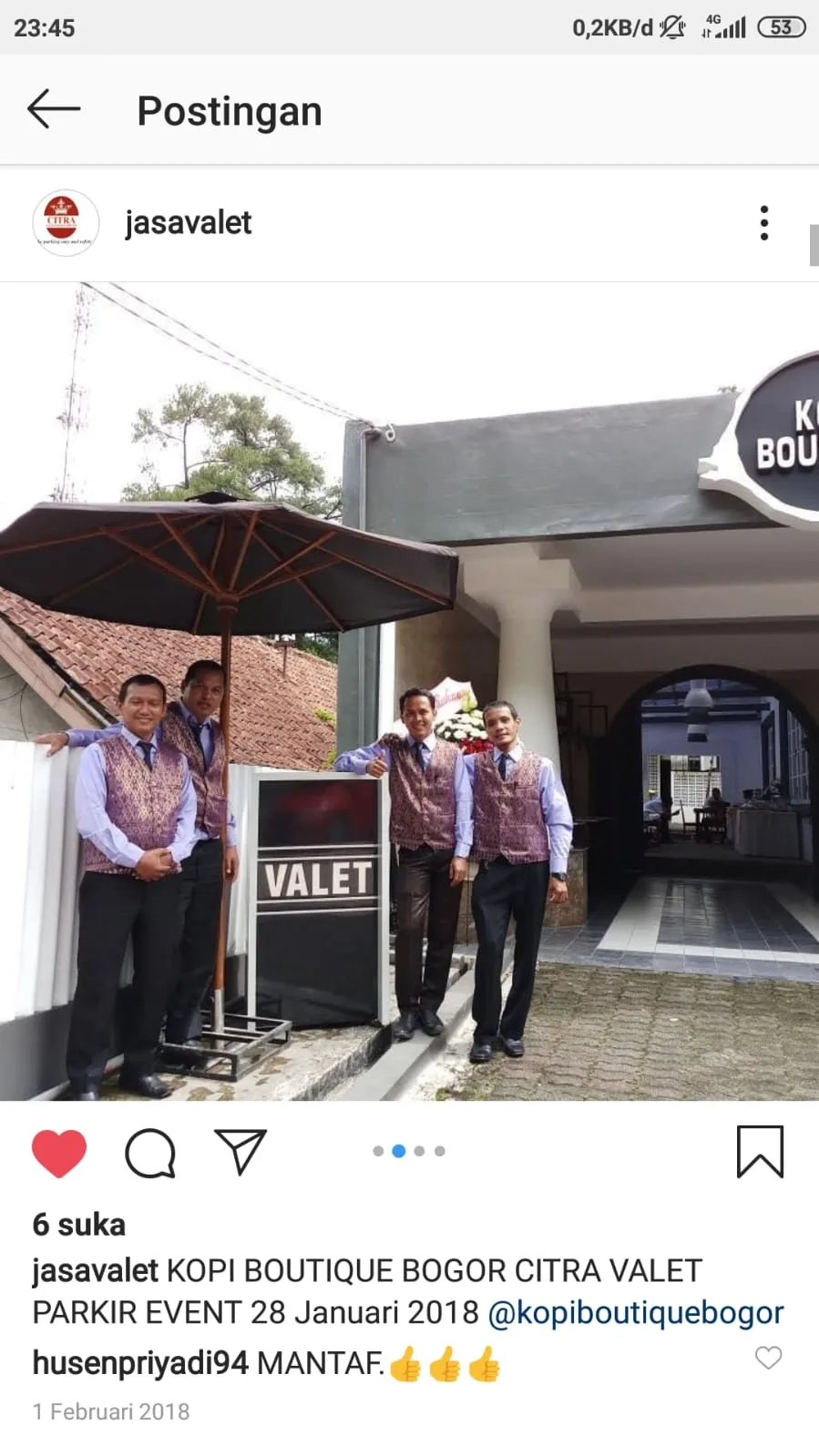 Dokumentasi Layanan Valet Service - Foto 3